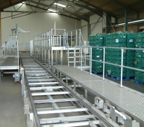 Pallet Conveyor and Platform